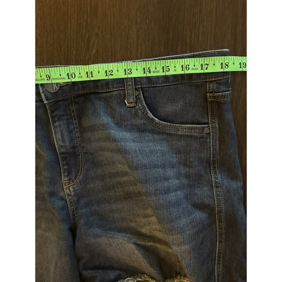 Kut From The Kloth Gidget Fray Shorts Size 14W - Picture 7 of 9